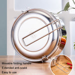 Boîte à lunch ronde en acier inoxydable 304, simple couche 14cm, simple couche 16cm, double couche 14cm, double couche 16cm