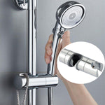 Support de Douche Réglable Droit, Base de Relevage pour Barre de Douche, Support de Pomme de Douche