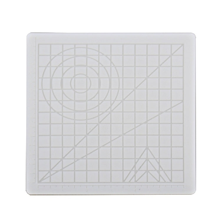 Tapis de modèle de peinture DIY en silicone pour stylo d'impression 3D, bleu, vert, transparent, grand bleu, grand vert, grand transparent