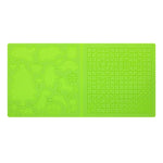 Tapis de modèle de peinture DIY en silicone pour stylo d'impression 3D, bleu, vert, transparent, grand bleu, grand vert, grand transparent