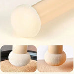 Brosse correctrice portable double usage (humide et sèche) Outil de beauté multifonctionnel, lot de 3 pièces, style champignon, style diagonal