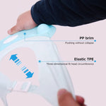 Bonnet de douche ajustable pour bébé, protection auditive étanche