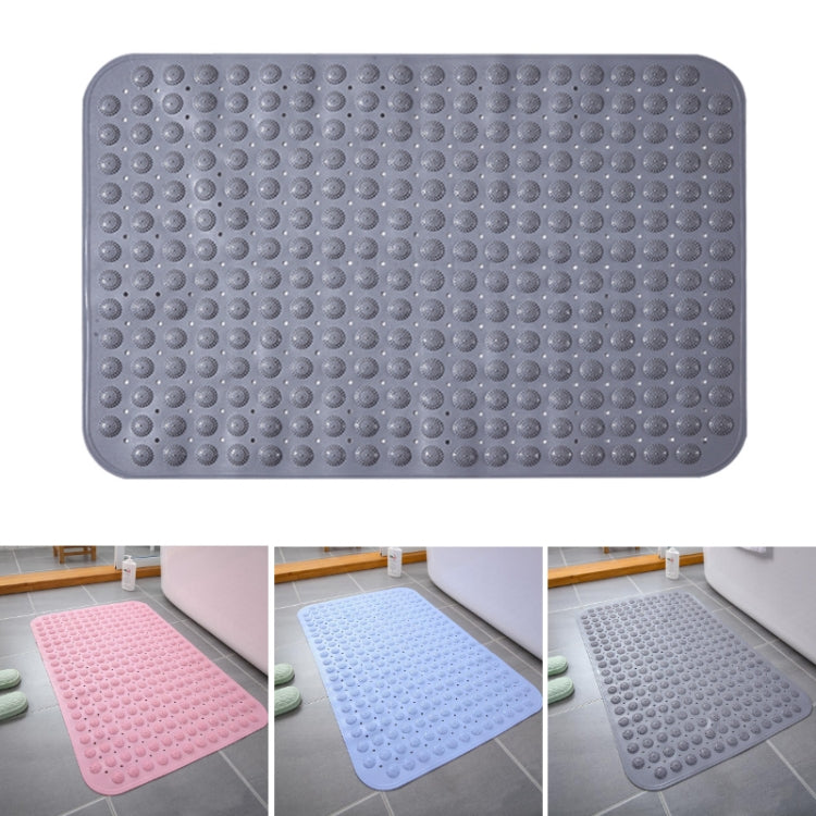 Tapis de bain antidérapant en PVC, tapis de massage épaissi et imperméable, 36x68cm, 40x102cm, 58x88cm