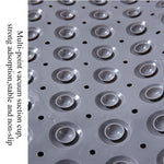 Tapis de bain antidérapant en PVC, tapis de massage épaissi et imperméable, 36x68cm, 40x102cm, 58x88cm
