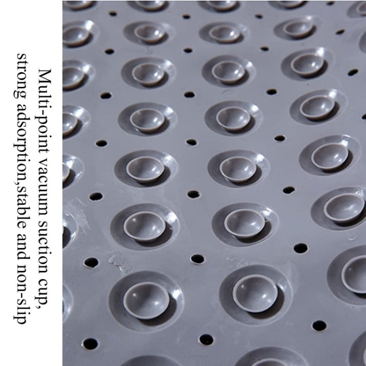 Tapis de bain antidérapant en PVC, tapis de massage épaissi et imperméable, 36x68cm, 40x102cm, 58x88cm