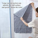 Tapis de bain antidérapant en PVC, tapis de massage épaissi et imperméable, 36x68cm, 40x102cm, 58x88cm