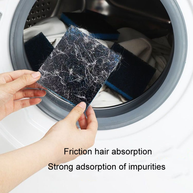Filtre de nettoyage anti-adhésif pour machine à laver avec ventouse pour cheveux