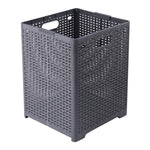 Panier à linge sale pliable, fixé au mur, pour salle de bain, en plastique, grande taille blanc, grande taille gris, grande taille noir, très grande taille noir, très grande taille blanc, très grande taille gris