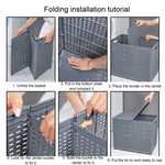 Panier à linge sale pliable, fixé au mur, pour salle de bain, en plastique, grande taille blanc, grande taille gris, grande taille noir, très grande taille noir, très grande taille blanc, très grande taille gris