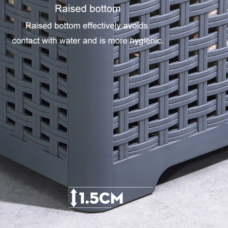 Panier à linge sale pliable, fixé au mur, pour salle de bain, en plastique, grande taille blanc, grande taille gris, grande taille noir, très grande taille noir, très grande taille blanc, très grande taille gris