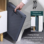 Panier à linge sale pliable, fixé au mur, pour salle de bain, en plastique, grande taille blanc, grande taille gris, grande taille noir, très grande taille noir, très grande taille blanc, très grande taille gris