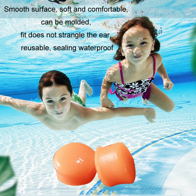 12 pièces/boîte bouchons d'oreille en silicone pour enfants, réduction de bruit, étanches pour la natation