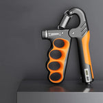 Renforceur de poigne réglable 5-100kg Exerciteur de muscles du bras, Compteur électronique orange, Compteur électronique rouge, Compteur électronique gris, Compteur mécanique orange, Compteur mécanique rouge, Compteur mécanique gris