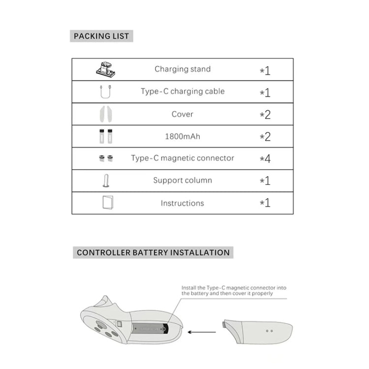 Pour la base de chargement du casque Meta Quest 3 avec lumières Dazzle, support de chargement pour manette VR, blanc, noir