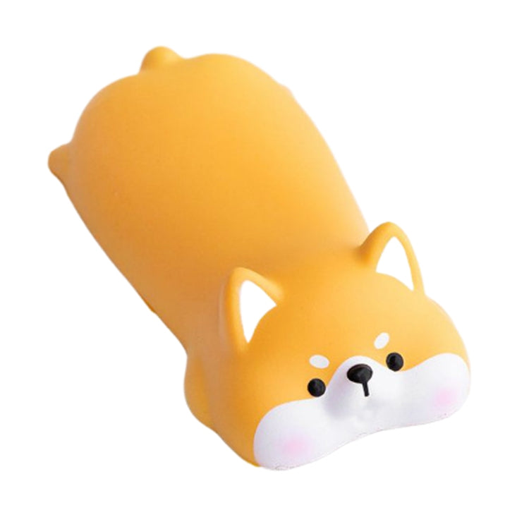 Tapis de souris en mousse à mémoire décompression, coussin poignet mignon pour bureau, repose-main Shiba Inu