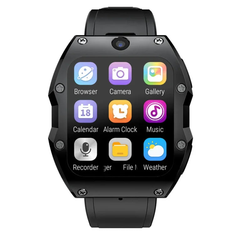 Montre connectée sport LOKMAT Appllp 3 Max 2,02 pouces avec carte mémoire, appels 4G, étanche et fonction SOS.