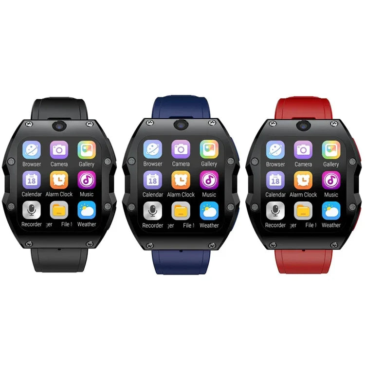Montre connectée sport LOKMAT Appllp 3 Max 2,02 pouces avec carte mémoire, appels 4G, étanche et fonction SOS.
