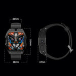 Montre connectée sport LOKMAT Appllp 3 Max 2,02 pouces avec carte mémoire, appels 4G, étanche et fonction SOS.