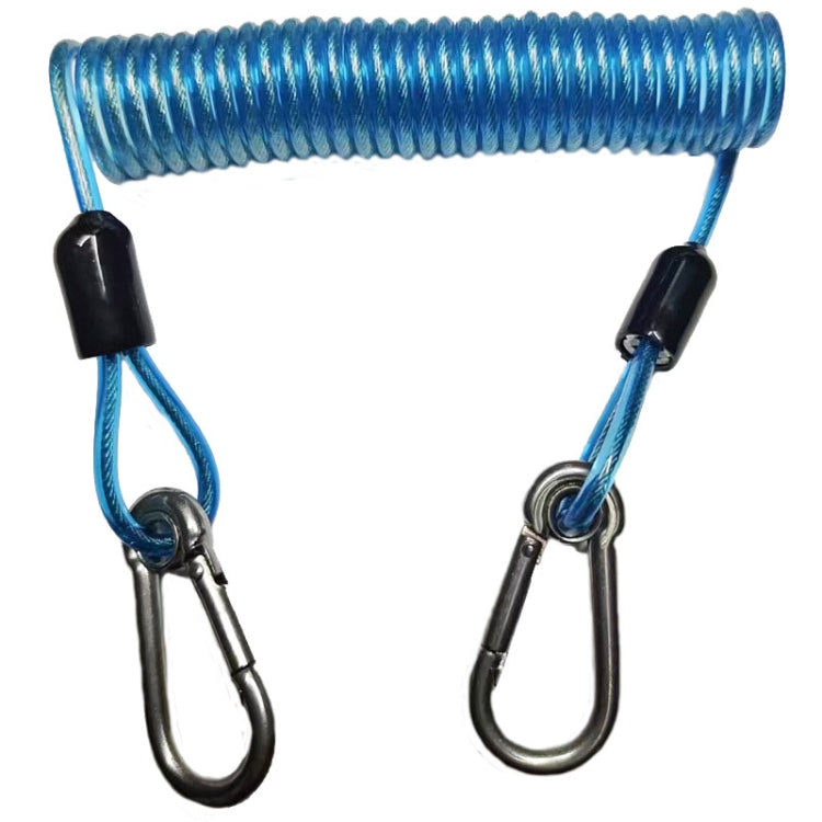 Sangle anti-perte pour caméra de plongée en acier inoxydable 304, corde antivol pour moto, livraison couleur aléatoire