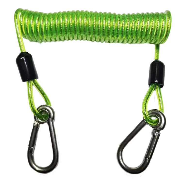 Sangle anti-perte pour caméra de plongée en acier inoxydable 304, corde antivol pour moto, livraison couleur aléatoire