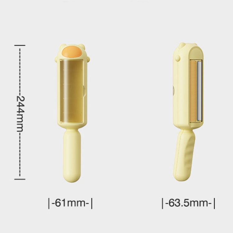 Brosse Électrostatique Anti-Poils Animaux pour Vêtements et Draps
