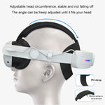 Casque pliable réglable avec éclairage RGB rechargeable USB pour Meta Quest 3, pour Meta Quest 3 (Elite), pour Meta Quest 3 (Blanc), pour Meta Quest 3 (Noir)