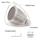 COOL CAMP CF-75 Accessoires pour barbecue sans fumée, adaptateur de lance-flammes à rôtissoire portative pour camping en plein air