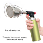 COOL CAMP CF-75 Accessoires pour barbecue sans fumée, adaptateur de lance-flammes à rôtissoire portative pour camping en plein air