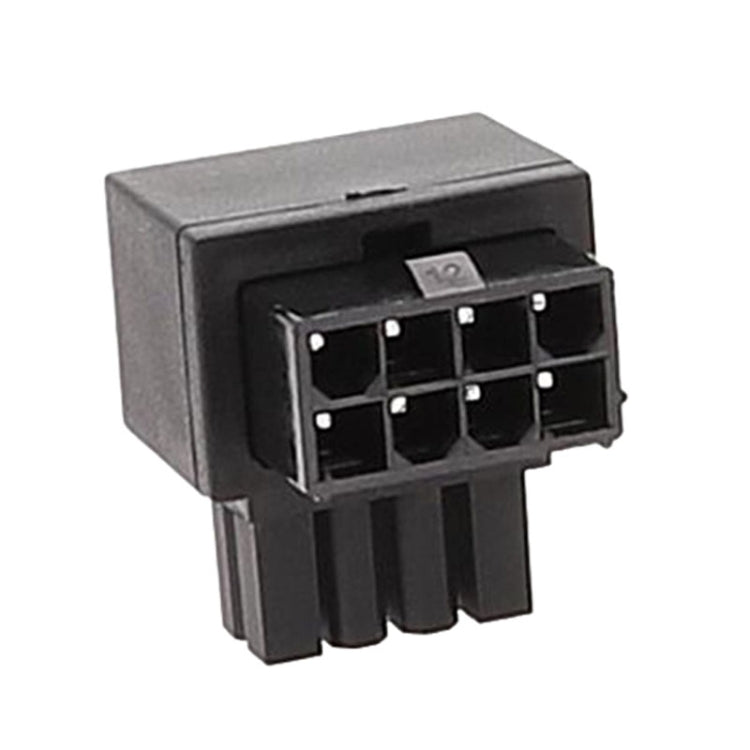 Connecteur d'alimentation CPU carte mère 8 broches Interface connecteur directionnel angle 90 degrés, pli positif type A, courbe inversée type B