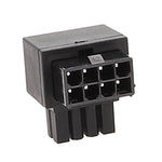 Connecteur d'alimentation CPU carte mère 8 broches Interface connecteur directionnel angle 90 degrés, pli positif type A, courbe inversée type B