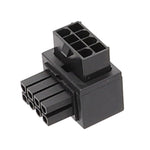 Connecteur d'alimentation CPU carte mère 8 broches Interface connecteur directionnel angle 90 degrés, pli positif type A, courbe inversée type B