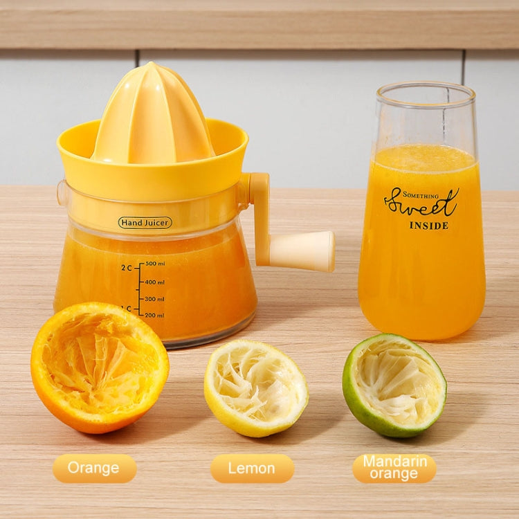 Presse-agrumes manuel domestique Extracteur de fruits à manivelle de cuisine
