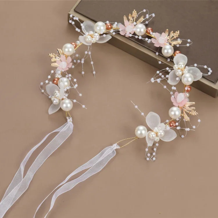 Serre-têtes Guirlande de Fleurs des Bois Accessoires de Spectacle Fille d'Anniversaire