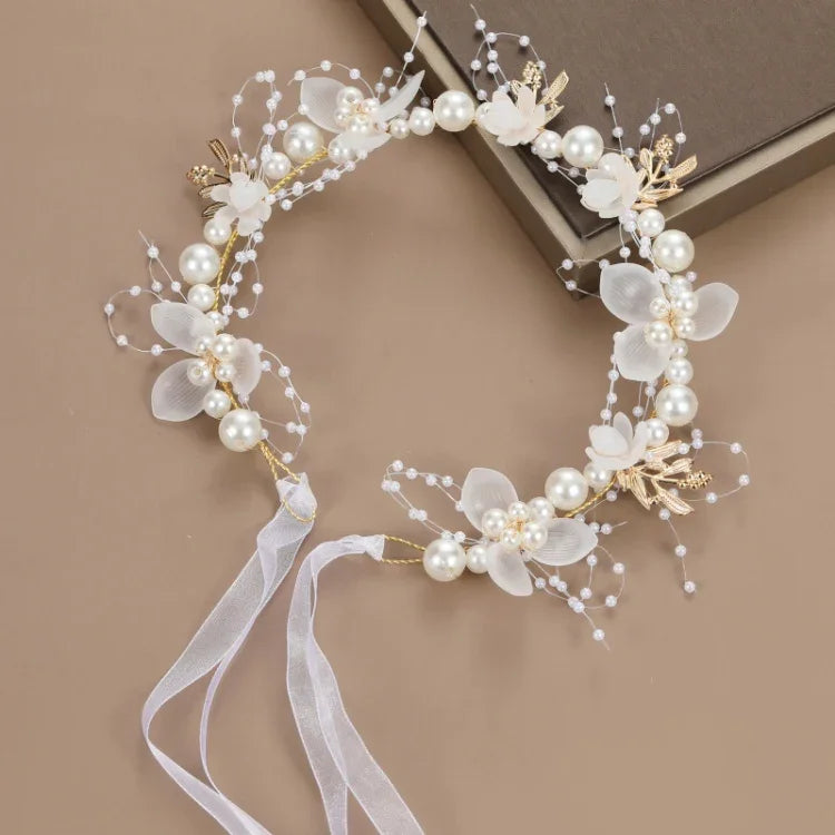 Serre-têtes Guirlande de Fleurs des Bois Accessoires de Spectacle Fille d'Anniversaire