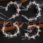 Serre-têtes Guirlande de Fleurs des Bois Accessoires de Spectacle Fille d'Anniversaire
