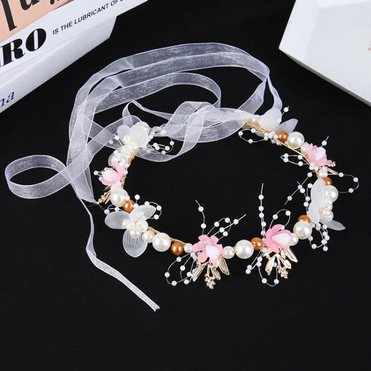 Serre-têtes Guirlande de Fleurs des Bois Accessoires de Spectacle Fille d'Anniversaire