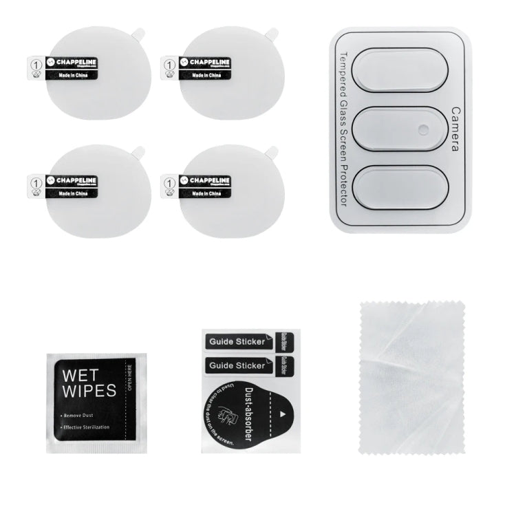Set de films protecteurs en verre trempé pour lentille de caméra Meta Quest 3, accessoires VR, set de films protecteurs