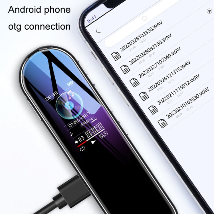 Enregistreur vocal Q53 avec minuterie et ultra longue veille, HD avec annulation de bruit, sans mémoire, 4GB, 8GB, 16GB, 32GB, 64GB, 128GB