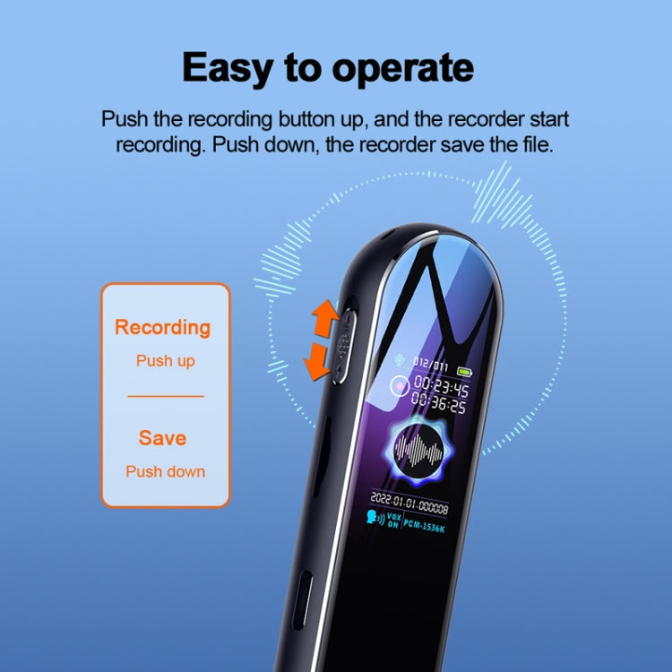 Enregistreur vocal Q53 avec minuterie et ultra longue veille, HD avec annulation de bruit, sans mémoire, 4GB, 8GB, 16GB, 32GB, 64GB, 128GB