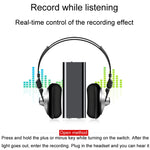 Enregistreur vocal intelligent Q25 avec écran HD, réduction de bruit, clip arrière, reporter vocal, 4 Go, 8 Go, 16 Go, 32 Go