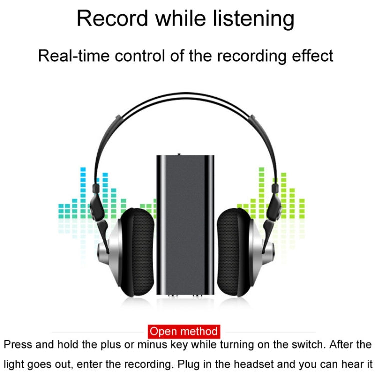 Enregistreur vocal intelligent Q25 avec écran HD, réduction de bruit, clip arrière, reporter vocal, 4 Go, 8 Go, 16 Go, 32 Go