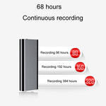 Enregistreur vocal intelligent Q25 avec écran HD, réduction de bruit, clip arrière, reporter vocal, 4 Go, 8 Go, 16 Go, 32 Go