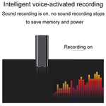 Enregistreur vocal intelligent Q25 avec écran HD, réduction de bruit, clip arrière, reporter vocal, 4 Go, 8 Go, 16 Go, 32 Go