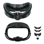 AMVR Q3FC1 Masque en cuir respirant en soie glacée pour Meta Quest3