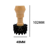 Brosse de nettoyage pour poudre de café Tête de balayage de machine à café, Petite, Grande