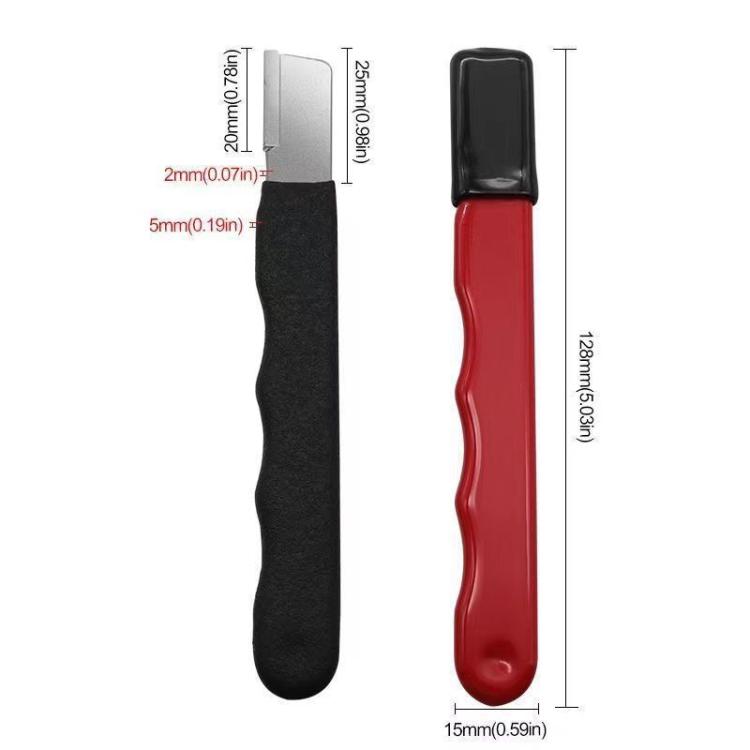 Outdoor Portable Garden Scissors Sharpener Knife Scissors Dual Purpose Sharpening Stone
