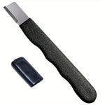 Affûteur portable d'extérieur pour ciseaux de jardin, couteaux et ciseaux, double usage.