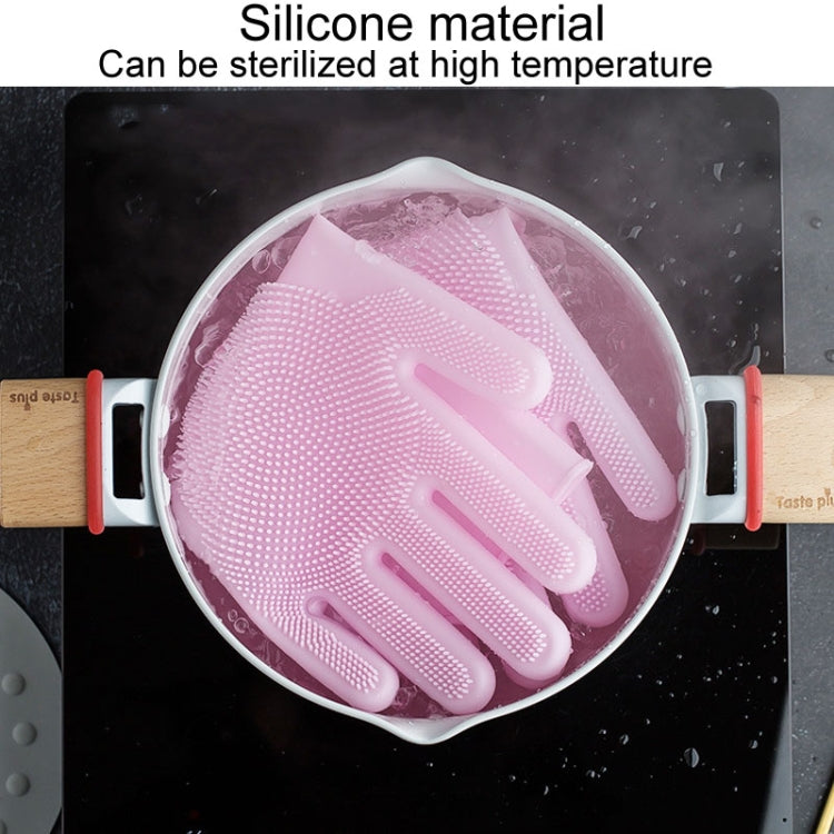 Gants de vaisselle en silicone pour hommes et femmes, 160g