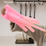 Gants de vaisselle en silicone pour hommes et femmes, 160g