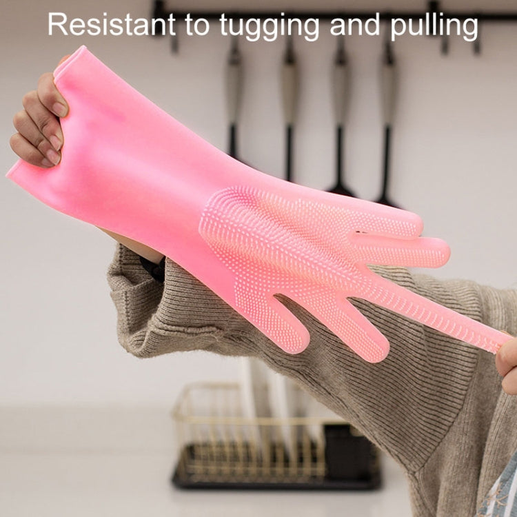 Gants de vaisselle en silicone pour hommes et femmes, 160g